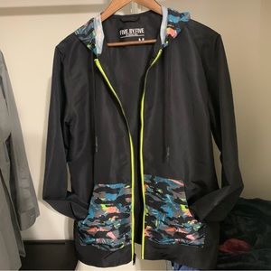 Set of two black men’s Medium windbreakers